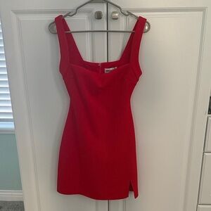 Princess Polly Bombshell Red Mini Dress